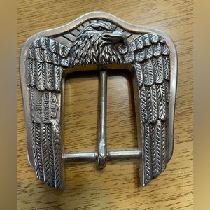 Harley Davidson Pewter Belt Buckle Eagle